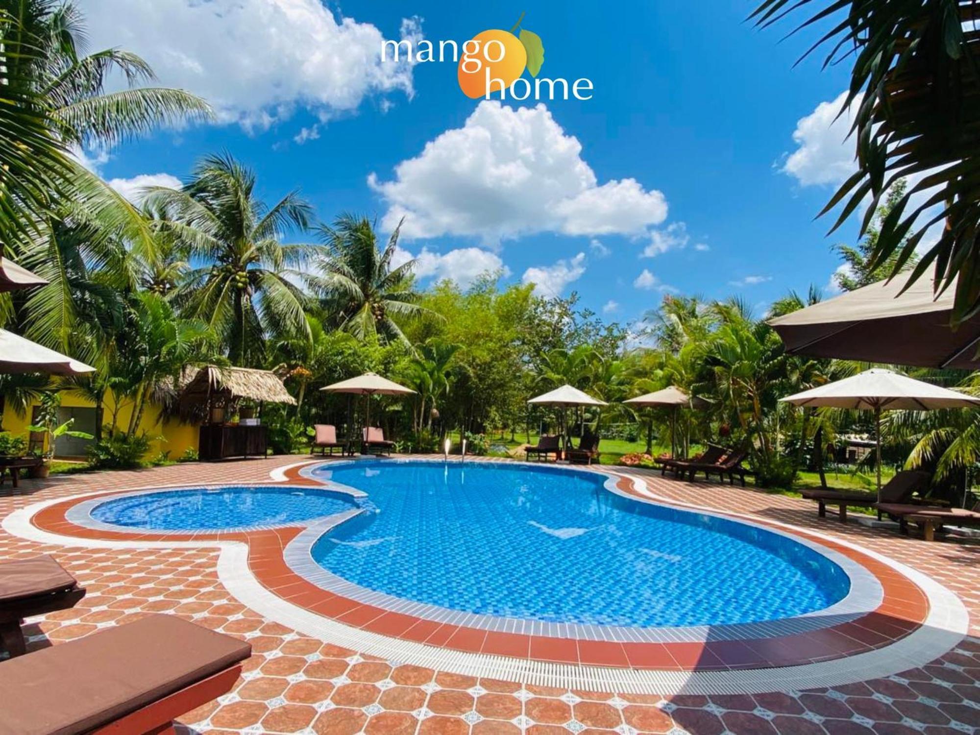 แมงโก โฮม ริเวอร์ไซด์ Bed & Breakfast Ben Tre ภายนอก รูปภาพ