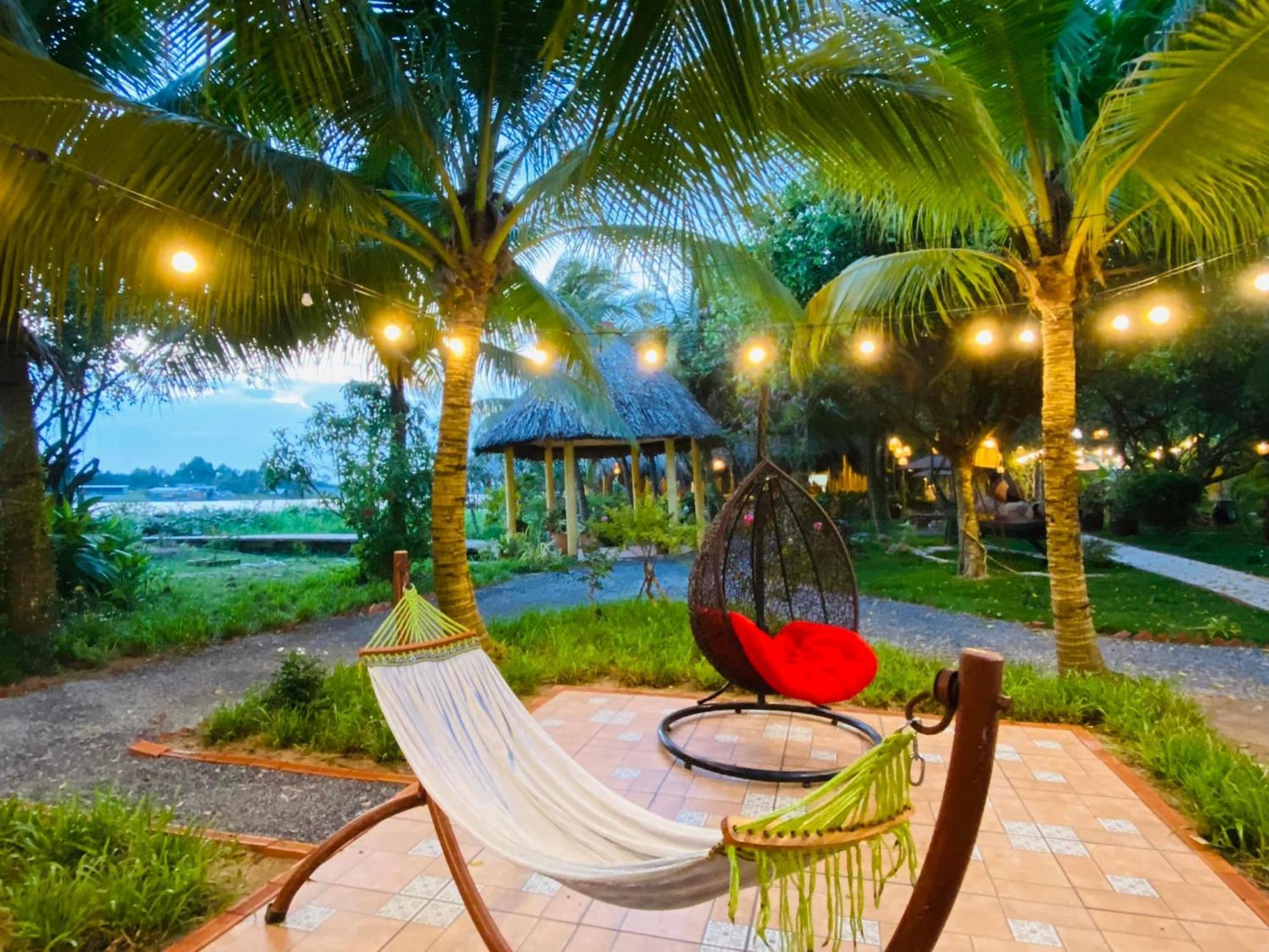 แมงโก โฮม ริเวอร์ไซด์ Bed & Breakfast Ben Tre ภายนอก รูปภาพ