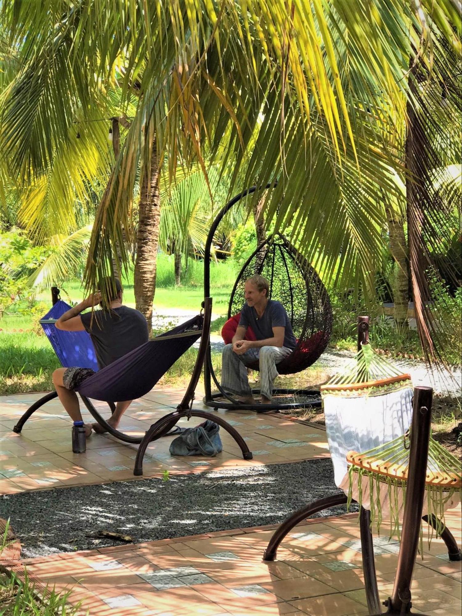แมงโก โฮม ริเวอร์ไซด์ Bed & Breakfast Ben Tre ภายนอก รูปภาพ