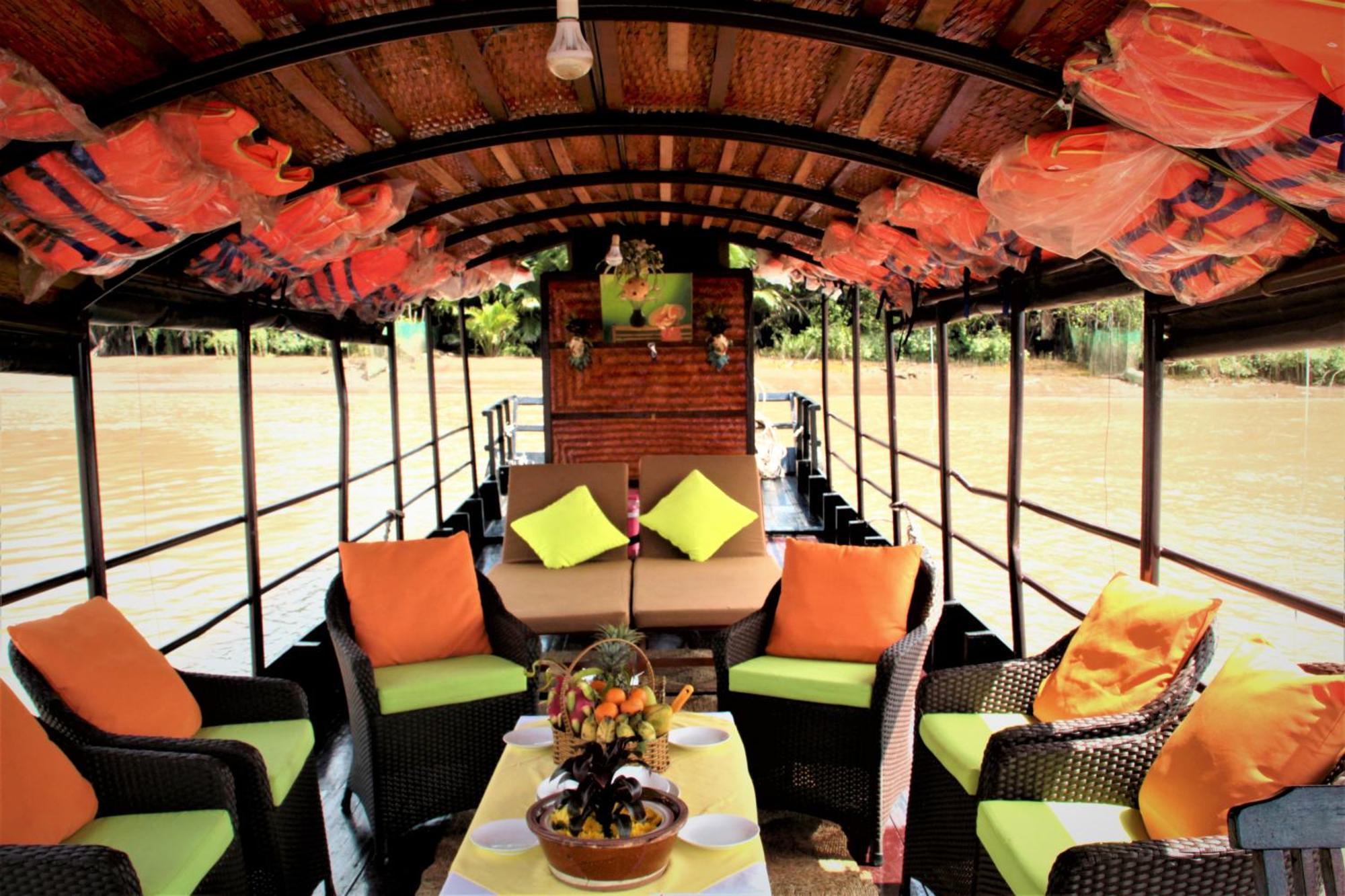 แมงโก โฮม ริเวอร์ไซด์ Bed & Breakfast Ben Tre ภายนอก รูปภาพ