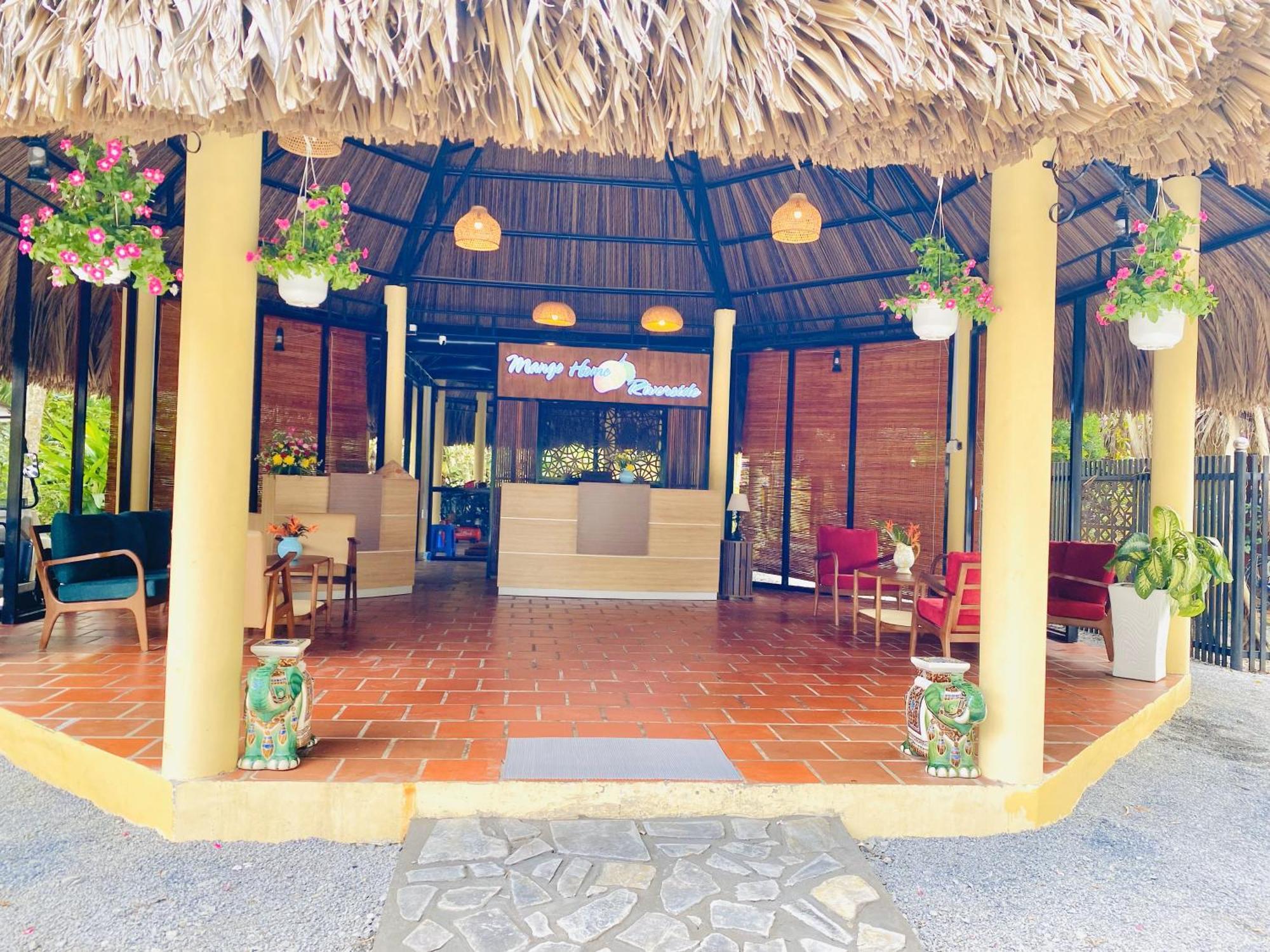 แมงโก โฮม ริเวอร์ไซด์ Bed & Breakfast Ben Tre ภายนอก รูปภาพ