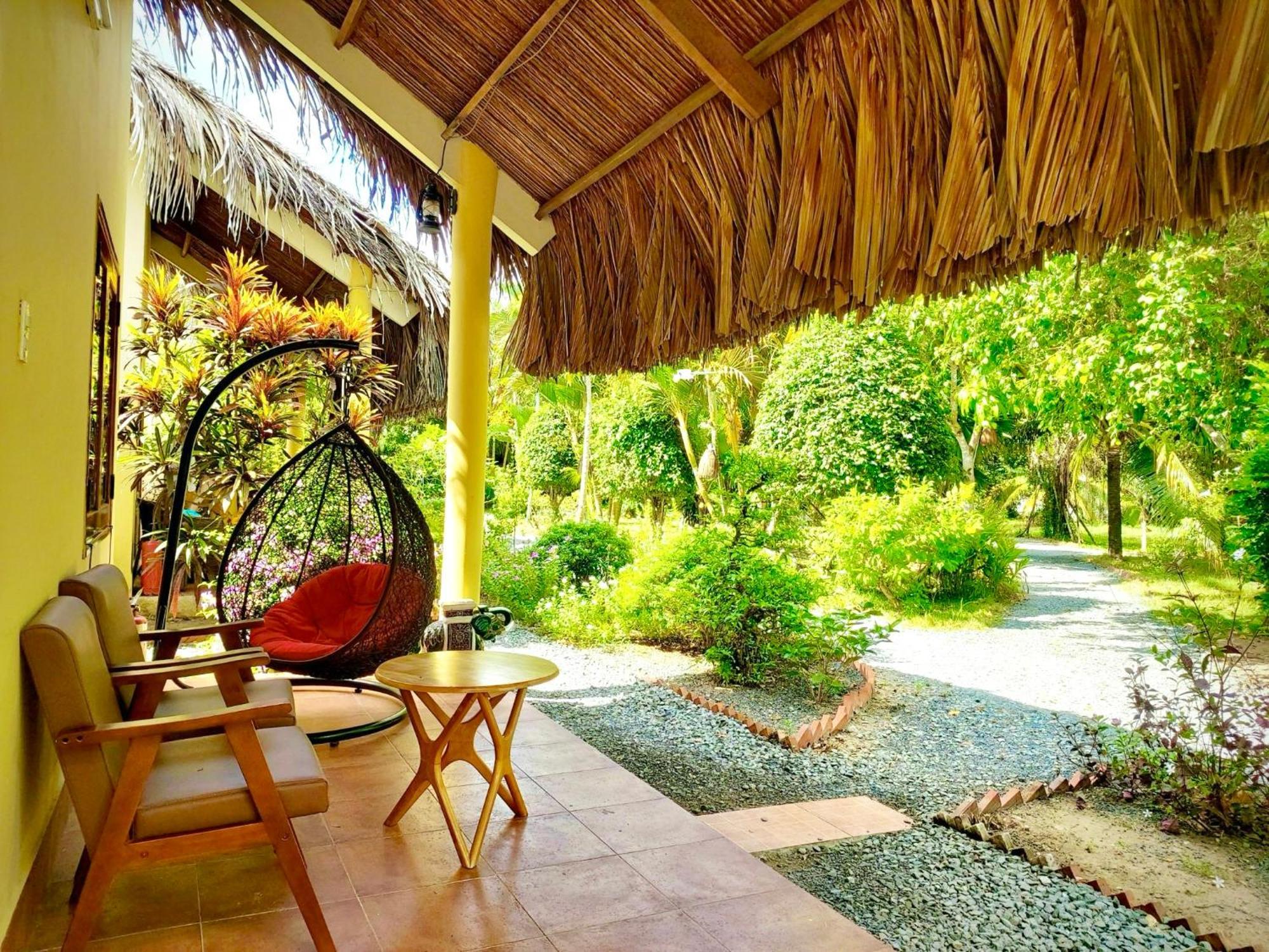 แมงโก โฮม ริเวอร์ไซด์ Bed & Breakfast Ben Tre ภายนอก รูปภาพ