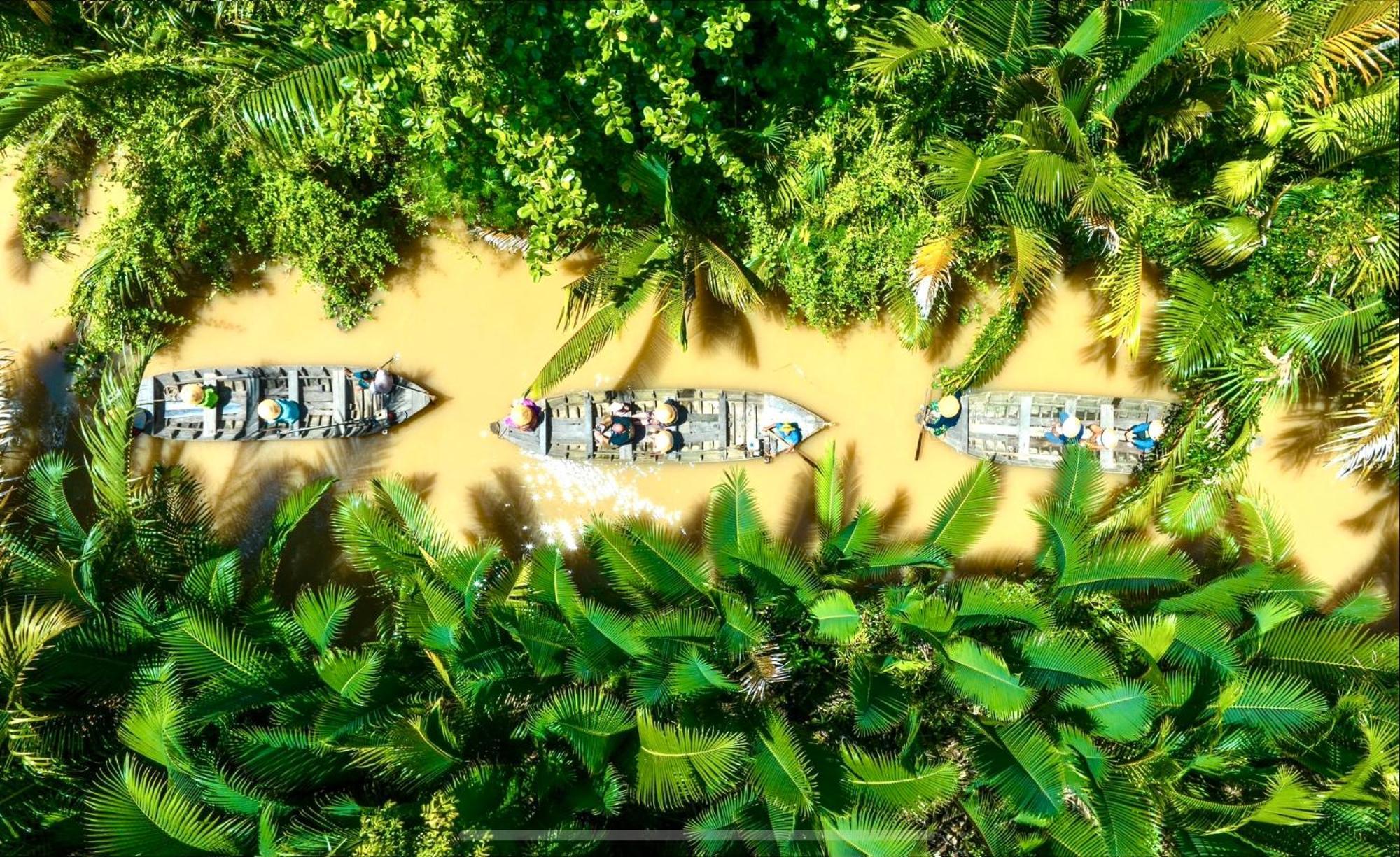 แมงโก โฮม ริเวอร์ไซด์ Bed & Breakfast Ben Tre ภายนอก รูปภาพ