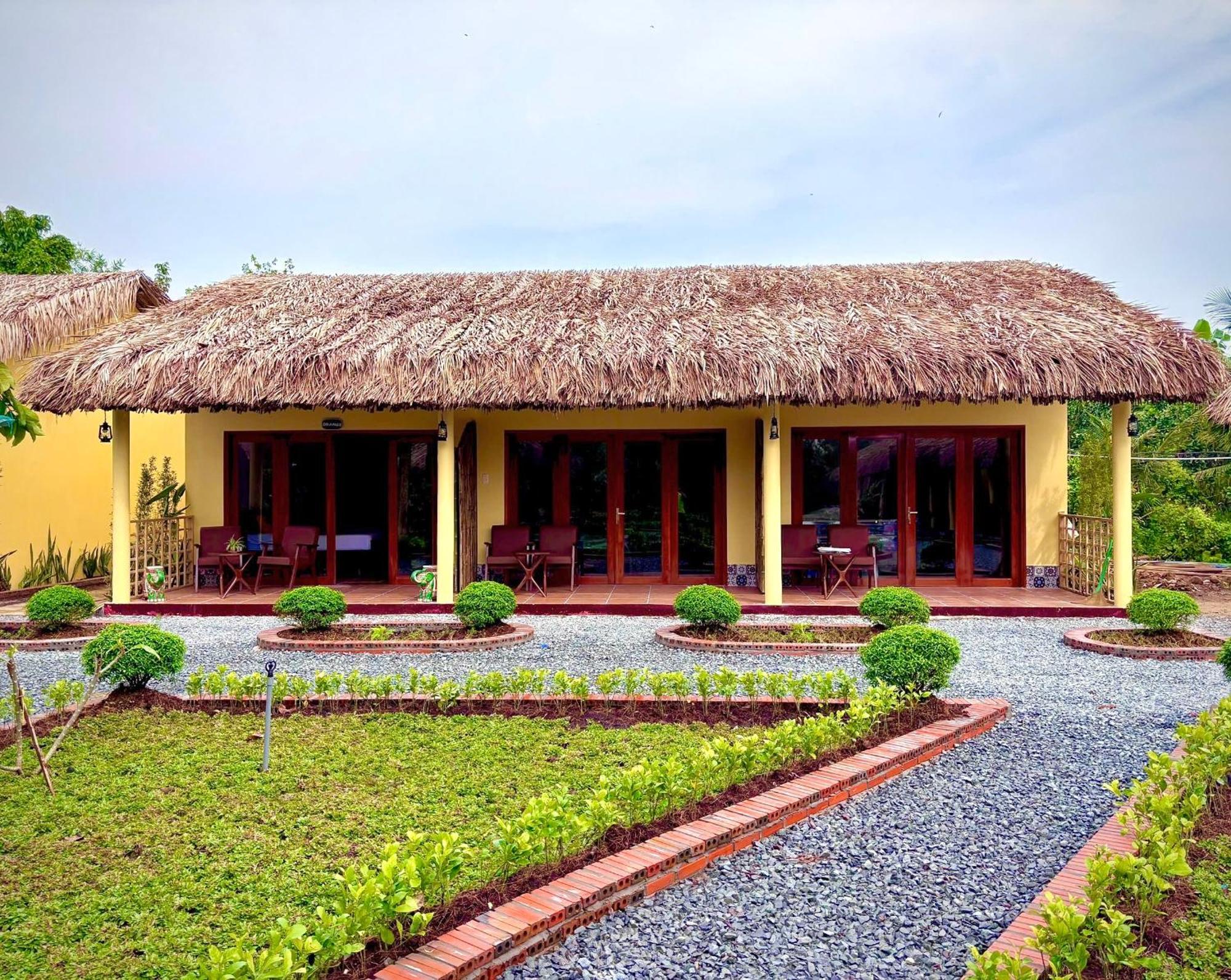 แมงโก โฮม ริเวอร์ไซด์ Bed & Breakfast Ben Tre ภายนอก รูปภาพ