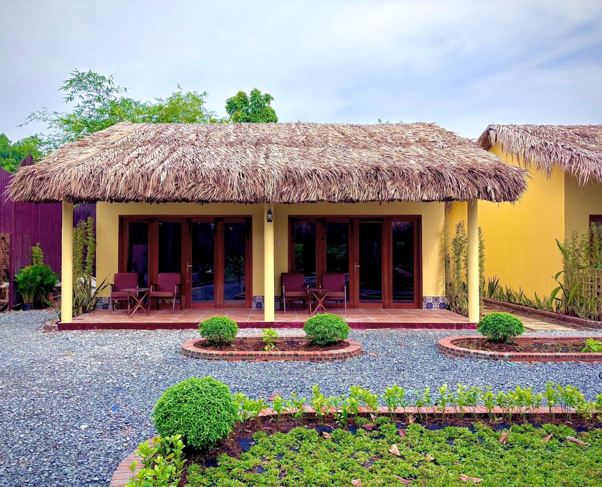แมงโก โฮม ริเวอร์ไซด์ Bed & Breakfast Ben Tre ภายนอก รูปภาพ